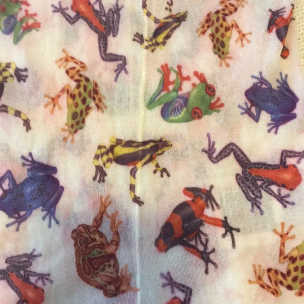 New museum tree frog tights nylons extra large